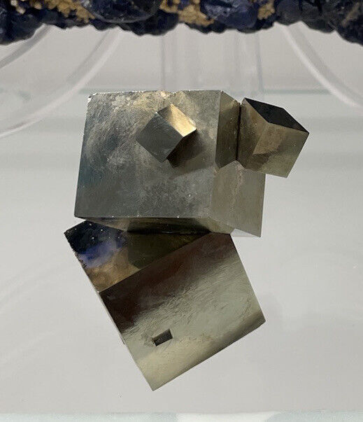 Natural Pyrite Cubes, ~2 1/2” X 1 5/8” X 1 5/8,” Navajun, La Rioja, Spain