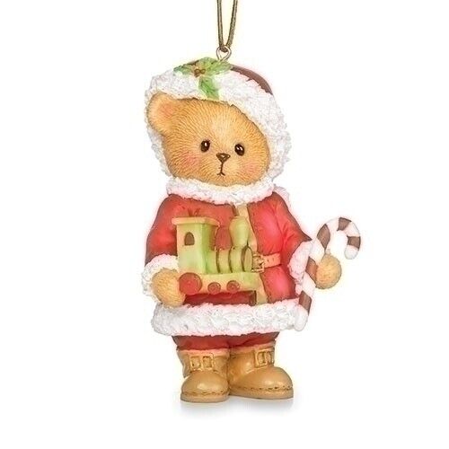 Cherished Teddies New 2023 Santa Series Christmas Tree Bear Ornament 136033