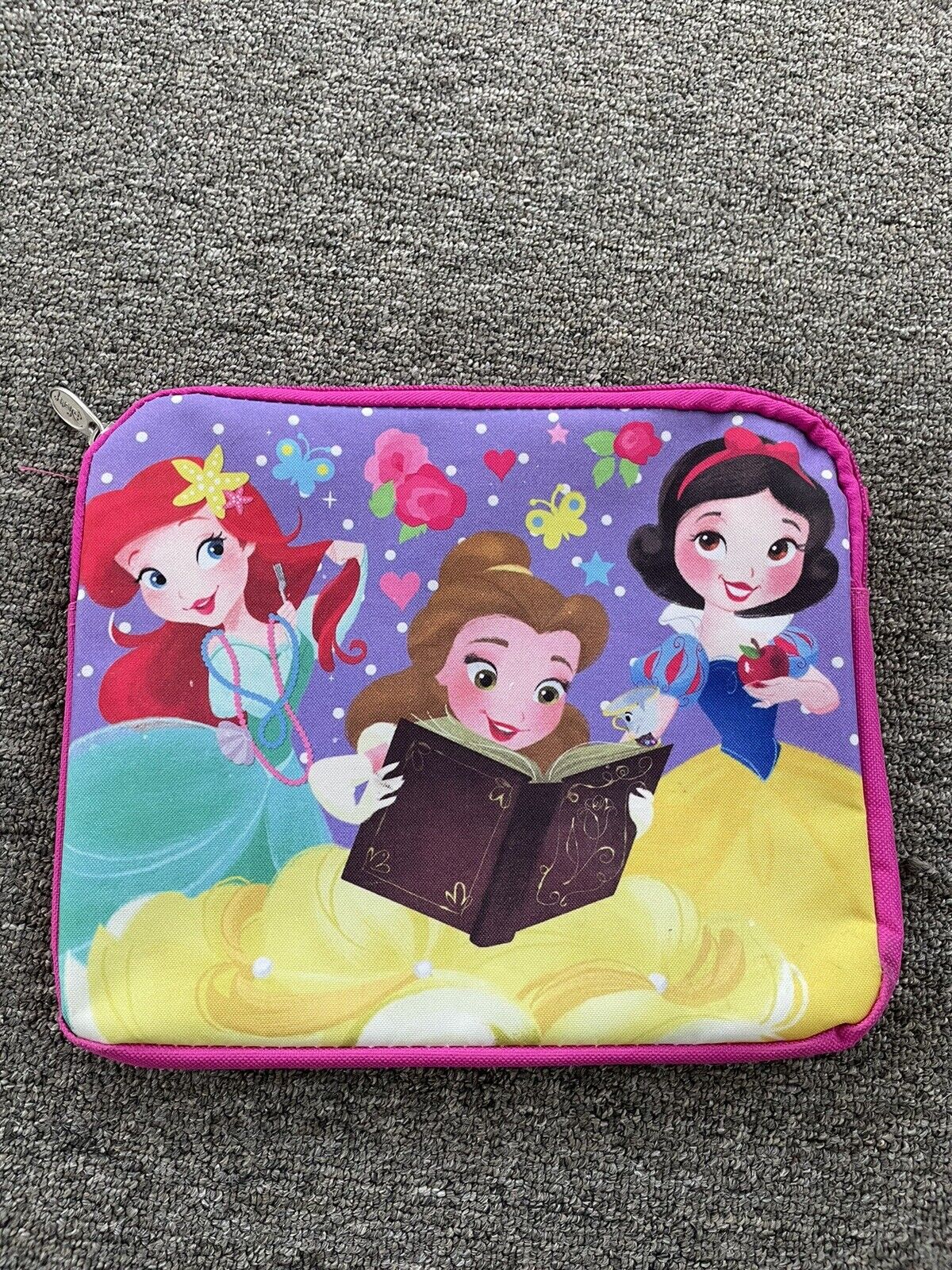 New Disney Princess Ariel Belle Snow White Pencil Case Holder School Supply 