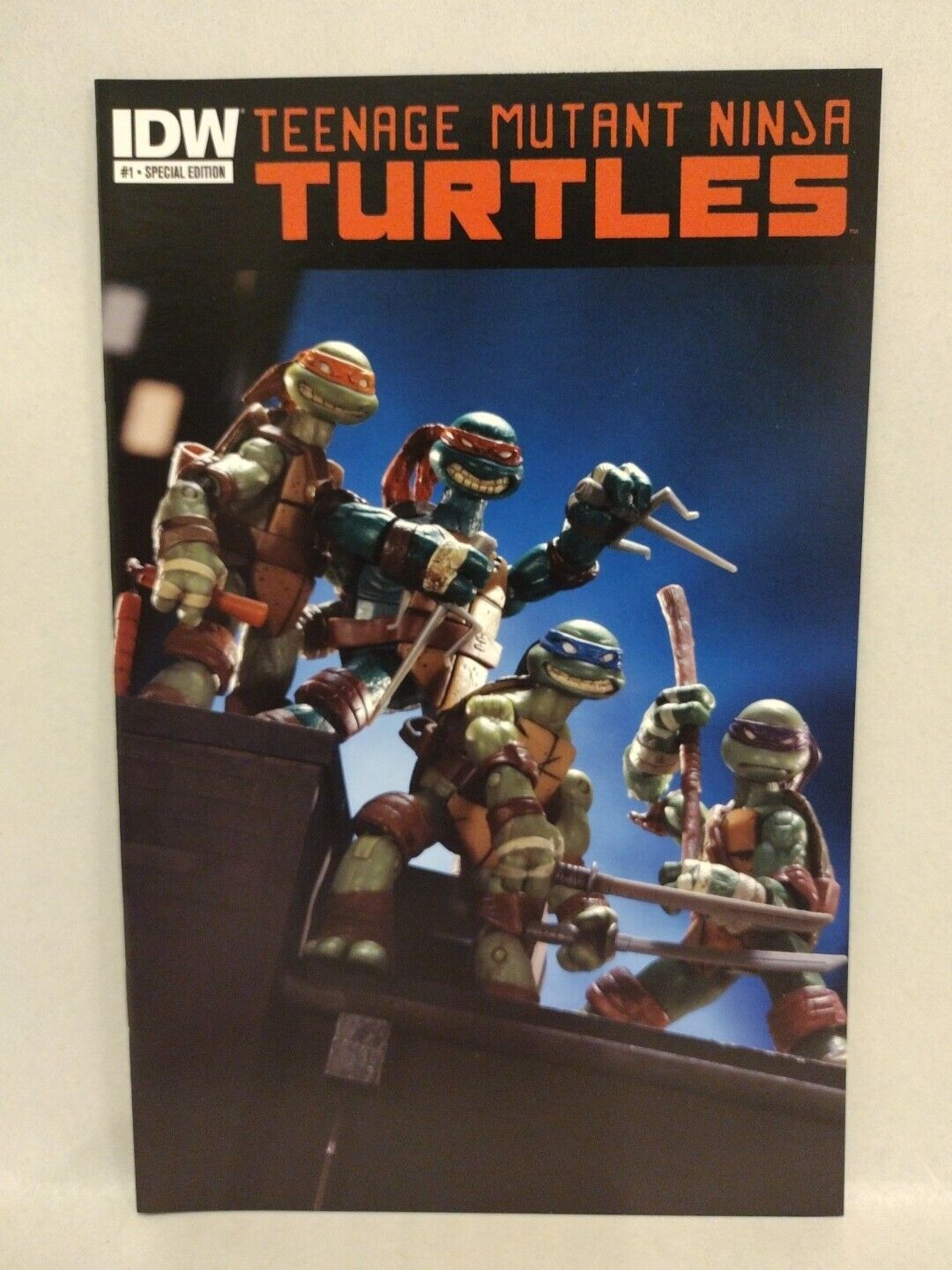 TMNT (2012) Special Edition IDW Action Figure Ashcan Mini Comic NM