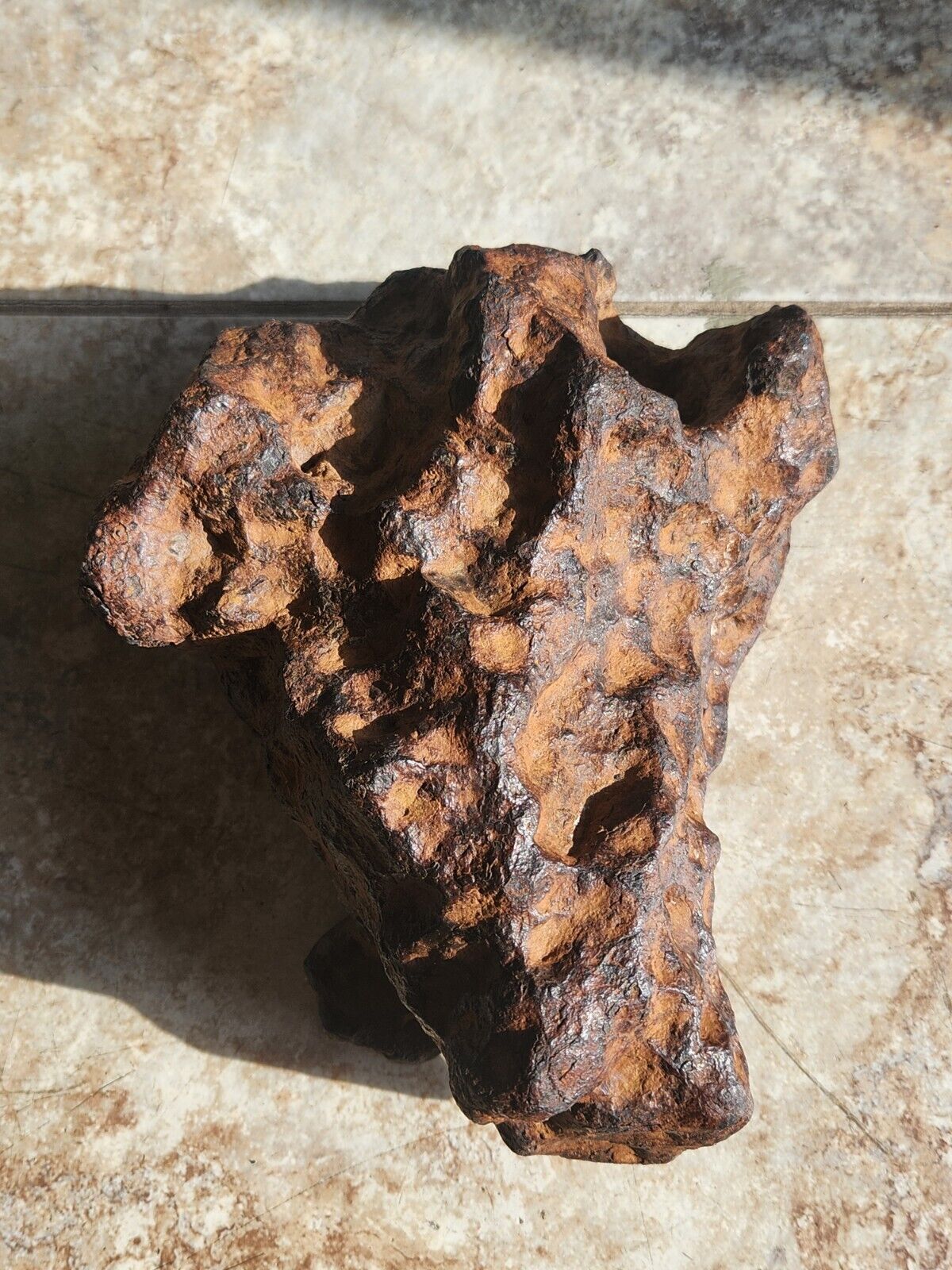 Museum Quality Campo Del Cielo Iron Meteorite 8.14kg Unbelievable Patina, Regs