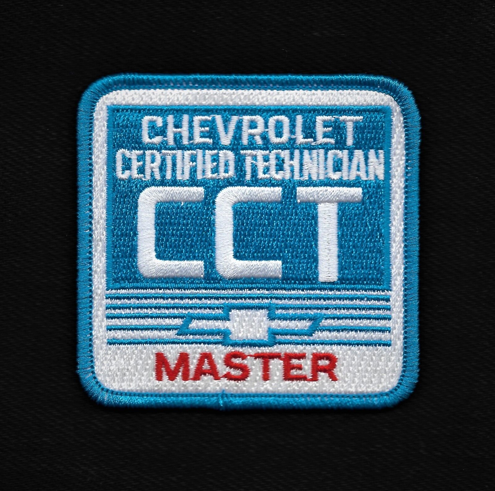VTG STYLE CHEVROLET CERTIFIED TECHNICIAN CCT MASTER Automotive Collectors Patch