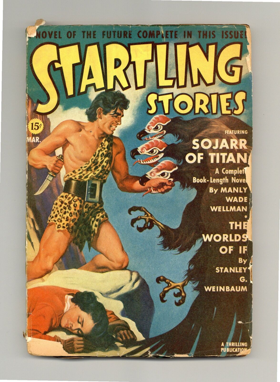 Startling Stories Pulp Mar 1941 Vol. 5 #2 GD 2.0