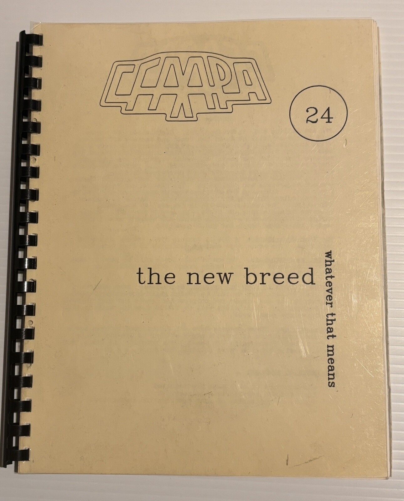 1991 CFA-APA #24 NEW BREED: DAVE STEVENS/MARK SCHULTZ..Issue 1 of 60 Copies RARE