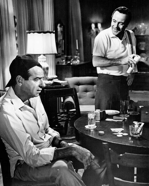 The Odd Couple Jack Lemmon cleans up after game Walter Matthau 24x30 Poster