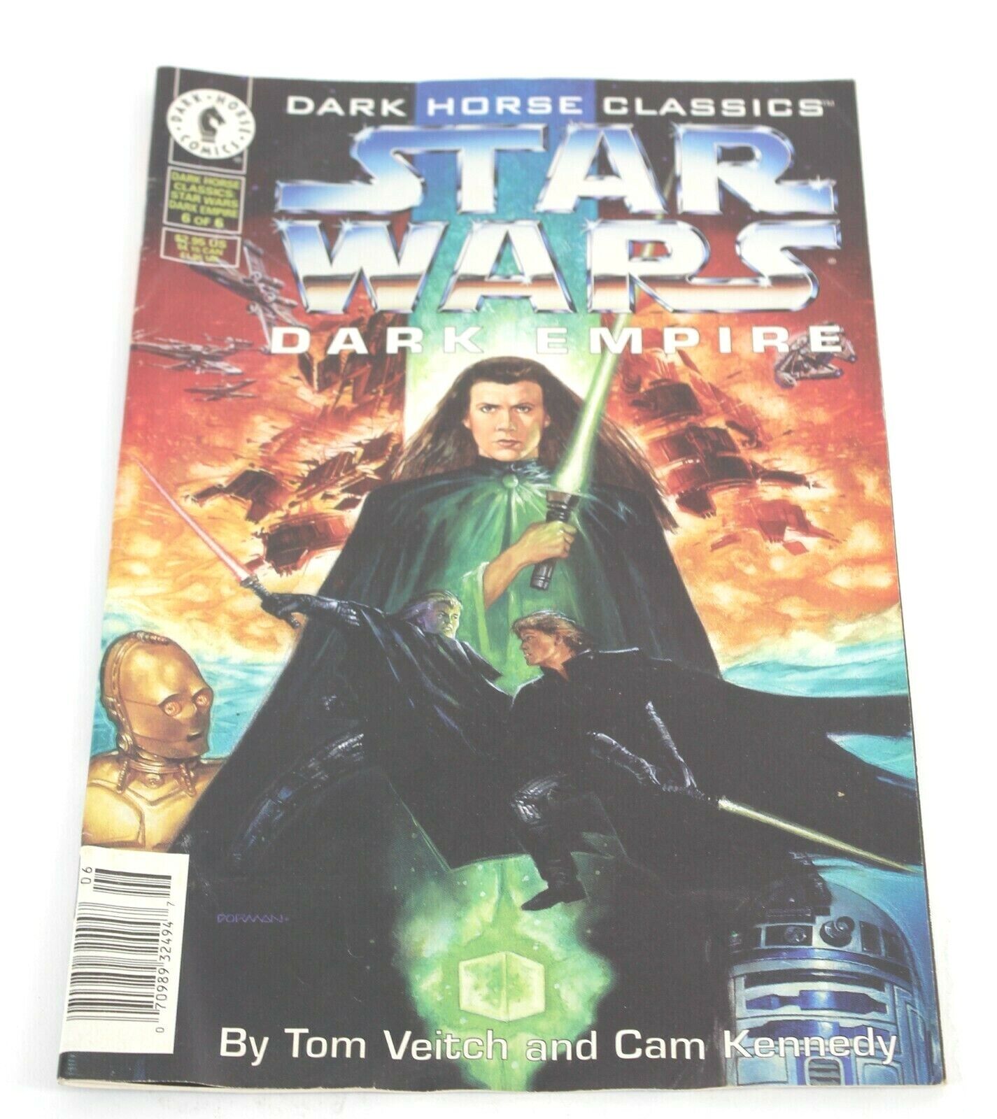 Dark Horse 1997 Dark Horse Classics Star Wars Dark Empire 6 Of 6 Comic Book 714A