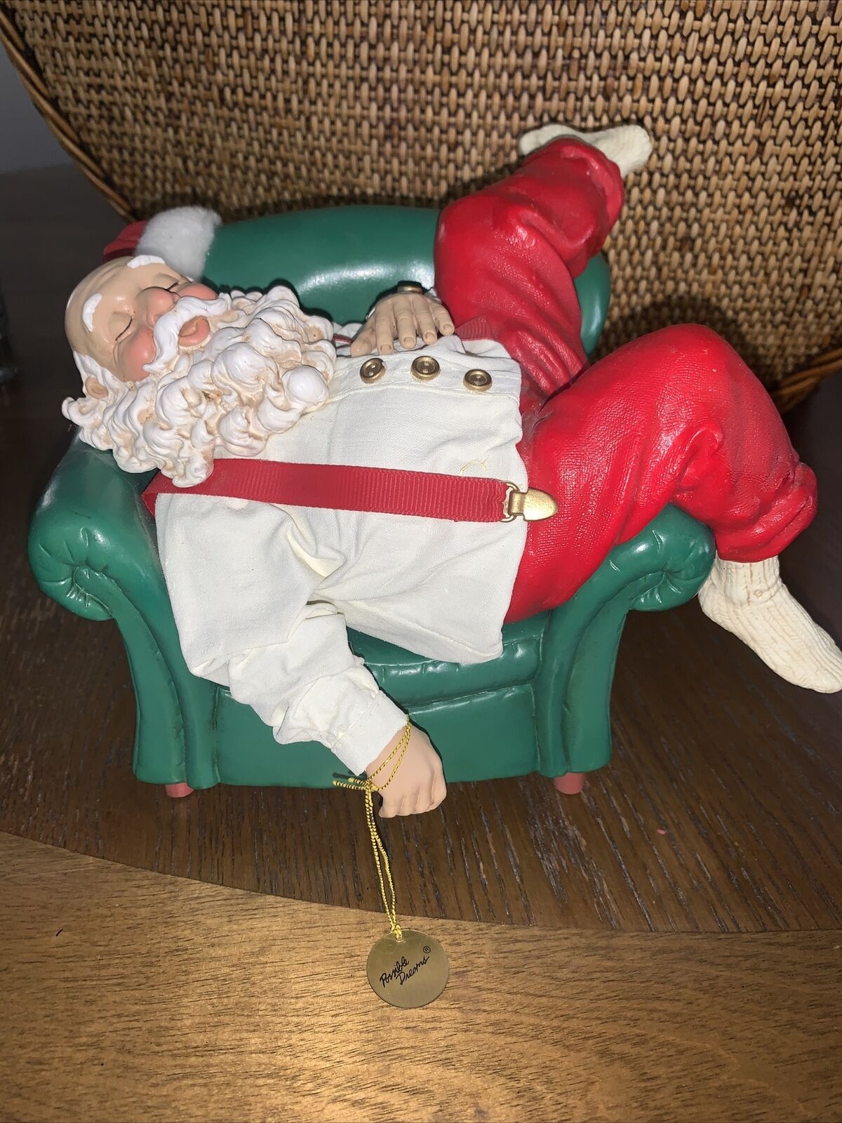 Clothtiques Santa CATCHING SOME Z\'S\