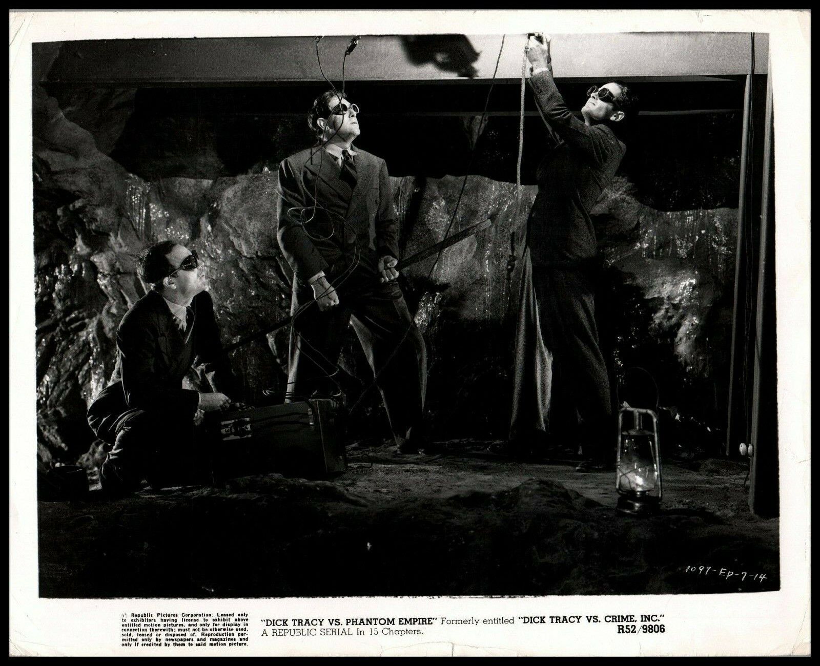 Ralph Byrd in Dick Tracy vs. Crime, Inc. (1941) ORIGINAL VINTAGE PHOTO M 25