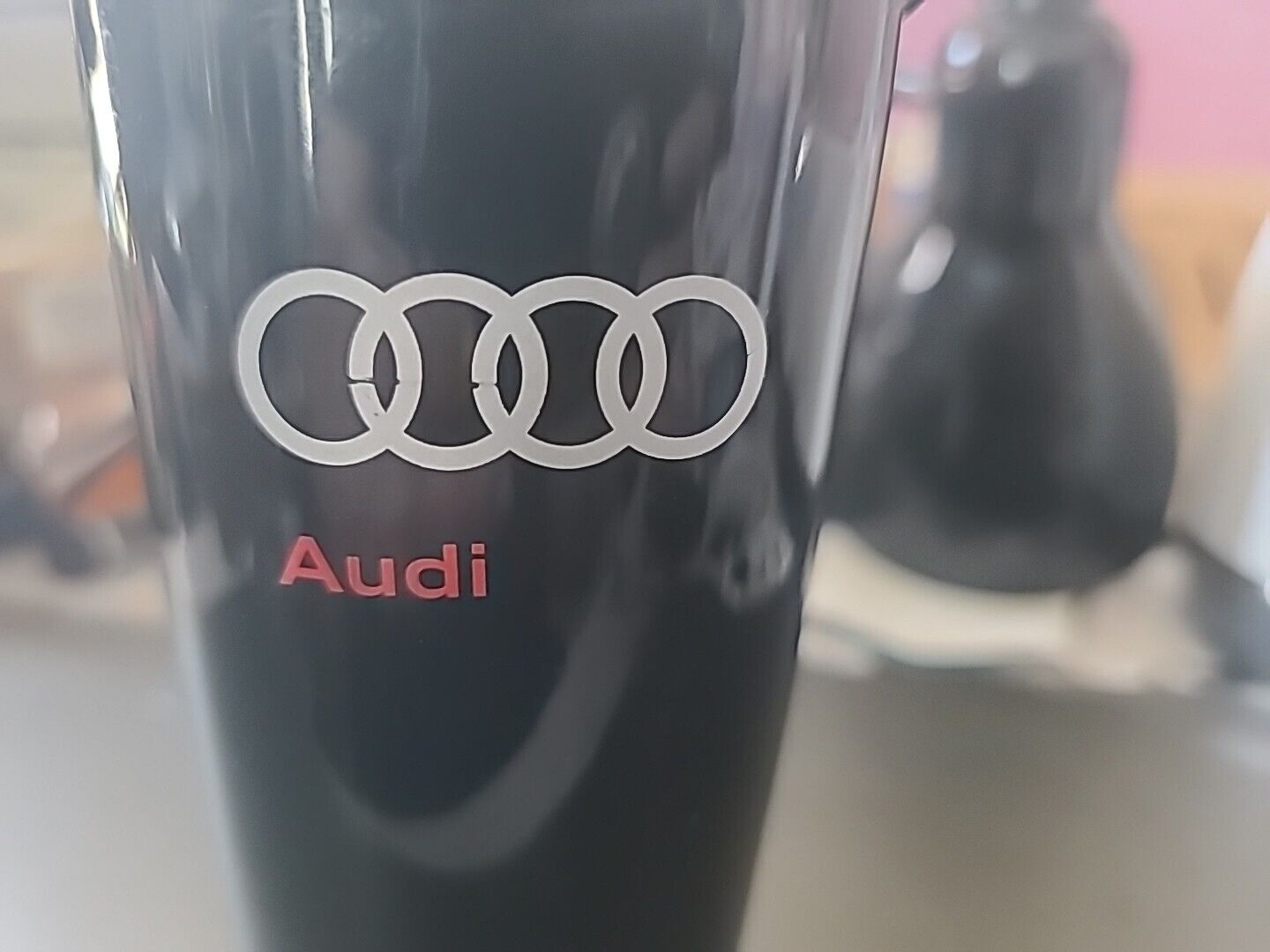 Audi Ceramic Tall Mug. No Lid