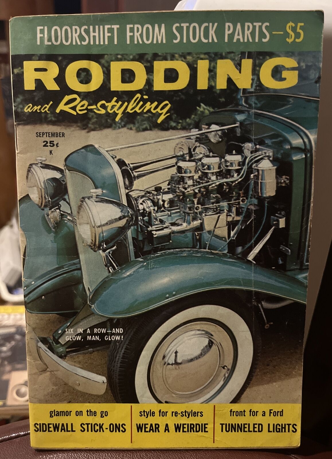 Vintage September 1959 Rodding and Restyling Car Magazine Book