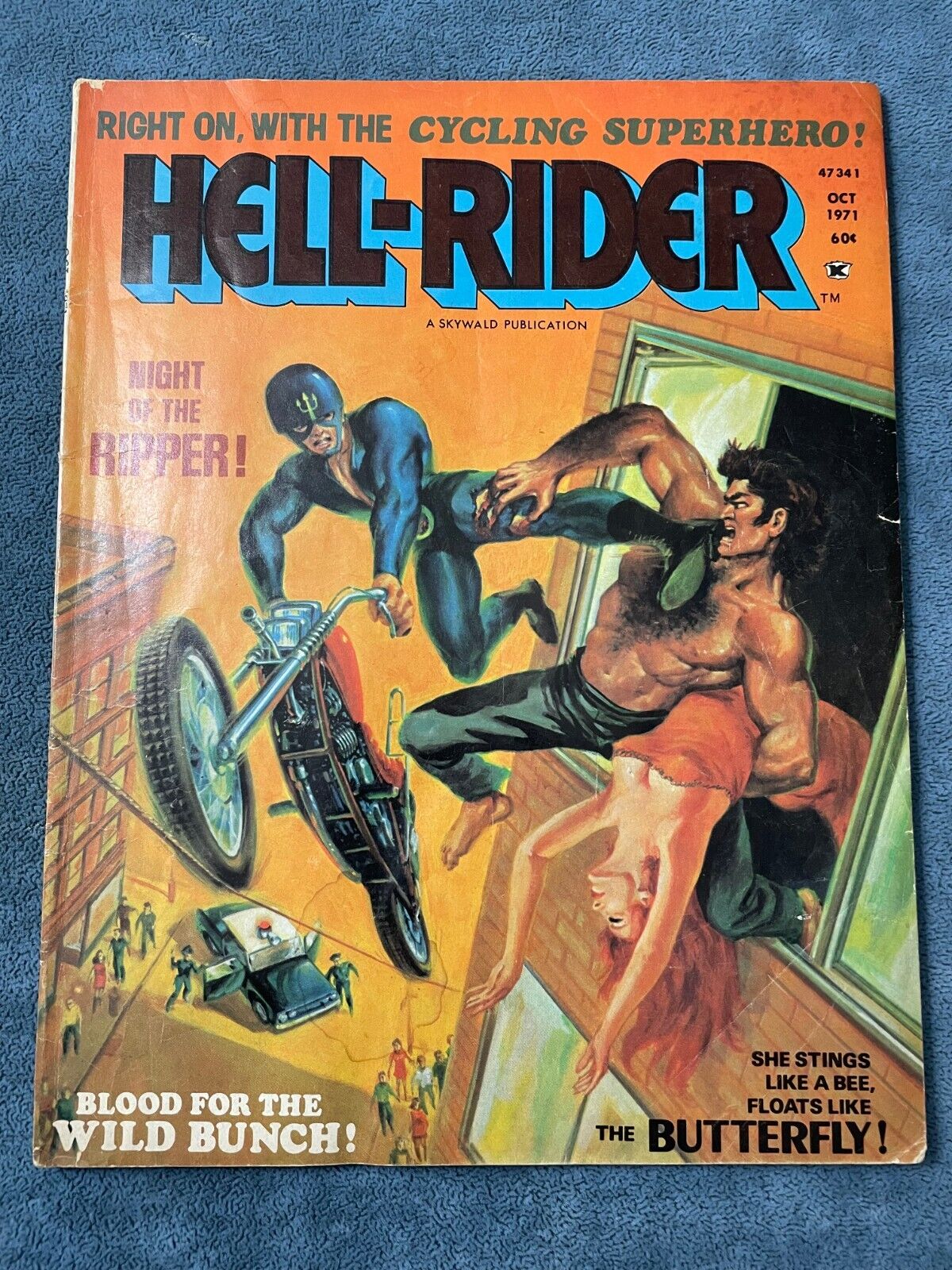 Hell-Rider #2 Skywald 1971 HTF Ghost Rider Prototype Rare Last Issue VG-