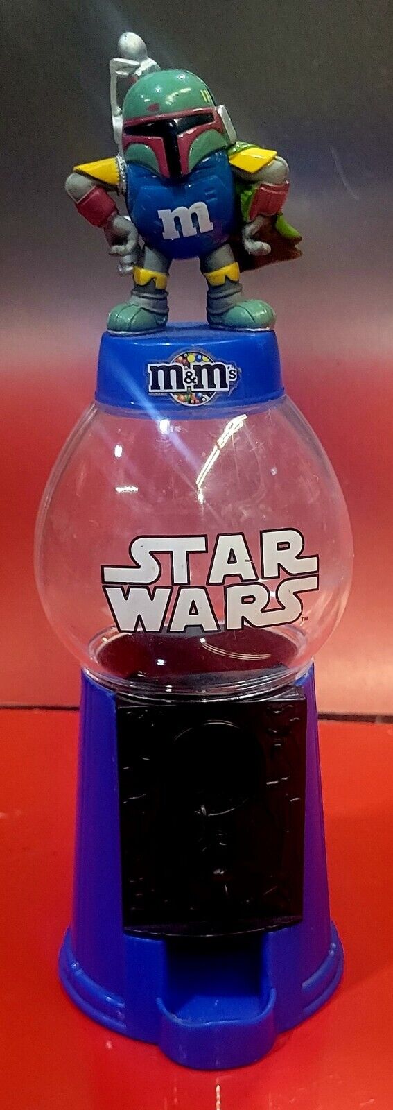Boba Fett M&M\'s Star Wars Candy Dispenser  and gumball machine