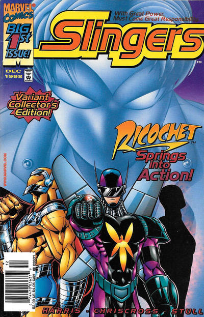 Slingers #1D (Newsstand) VF; Marvel | Ricochet Variant - we combine shipping