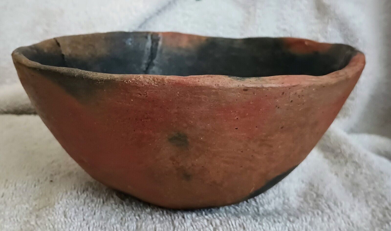 Prehistoric Ancient  Hohokam Red Ware Bowl