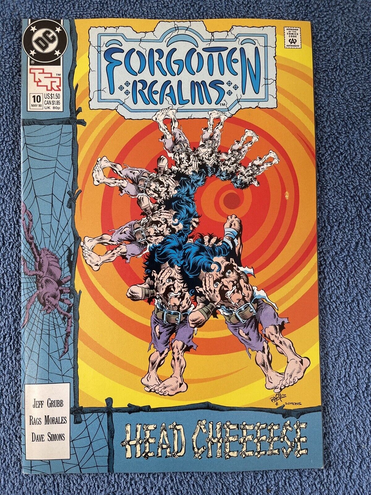 FORGOTTEN REALMS #10 (DC / TSR, 1990) Rags Morales