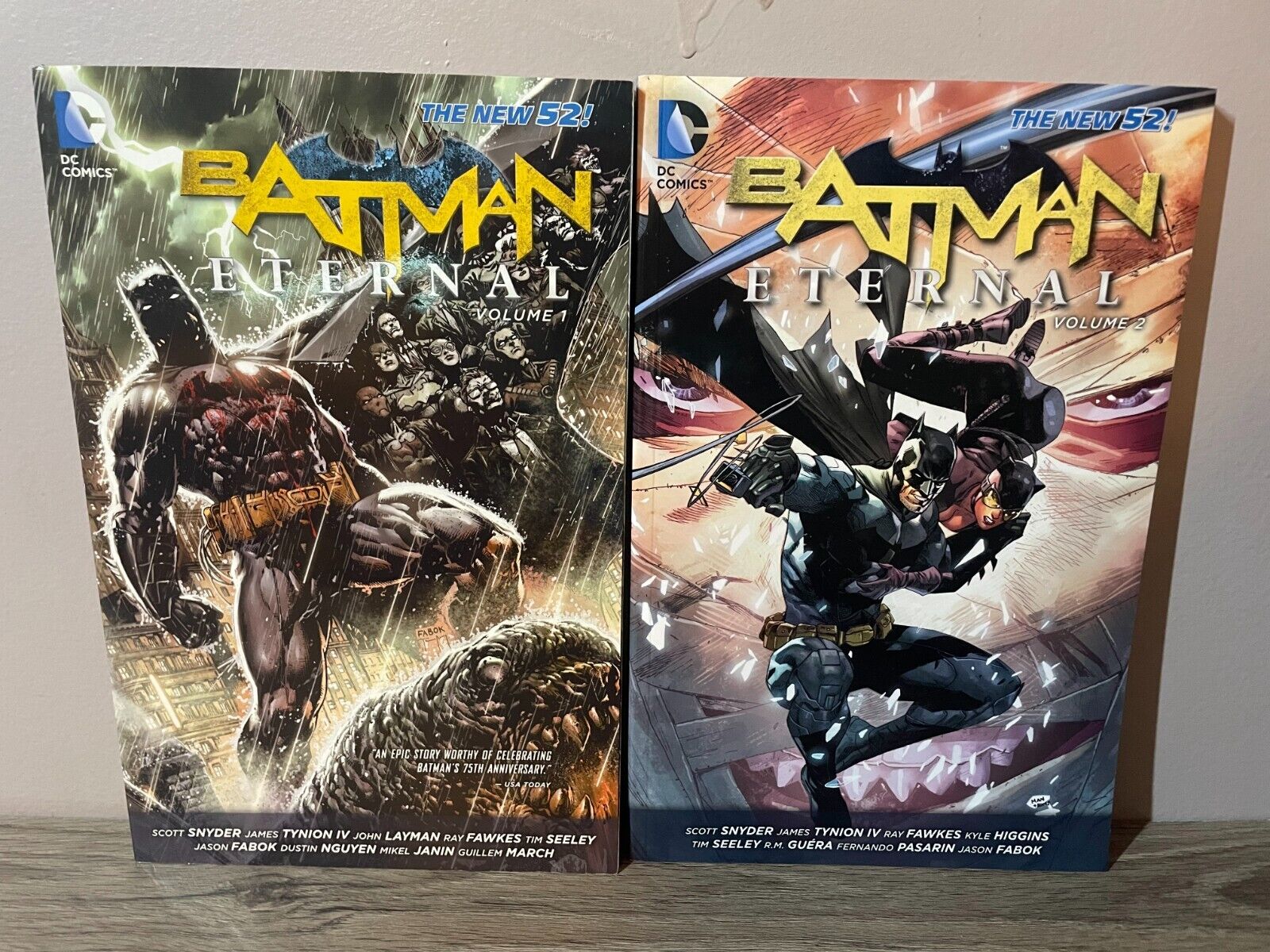 Batman: ETERNAL - Volumes 1-2 (Softcover) New 52, Bundle of 2