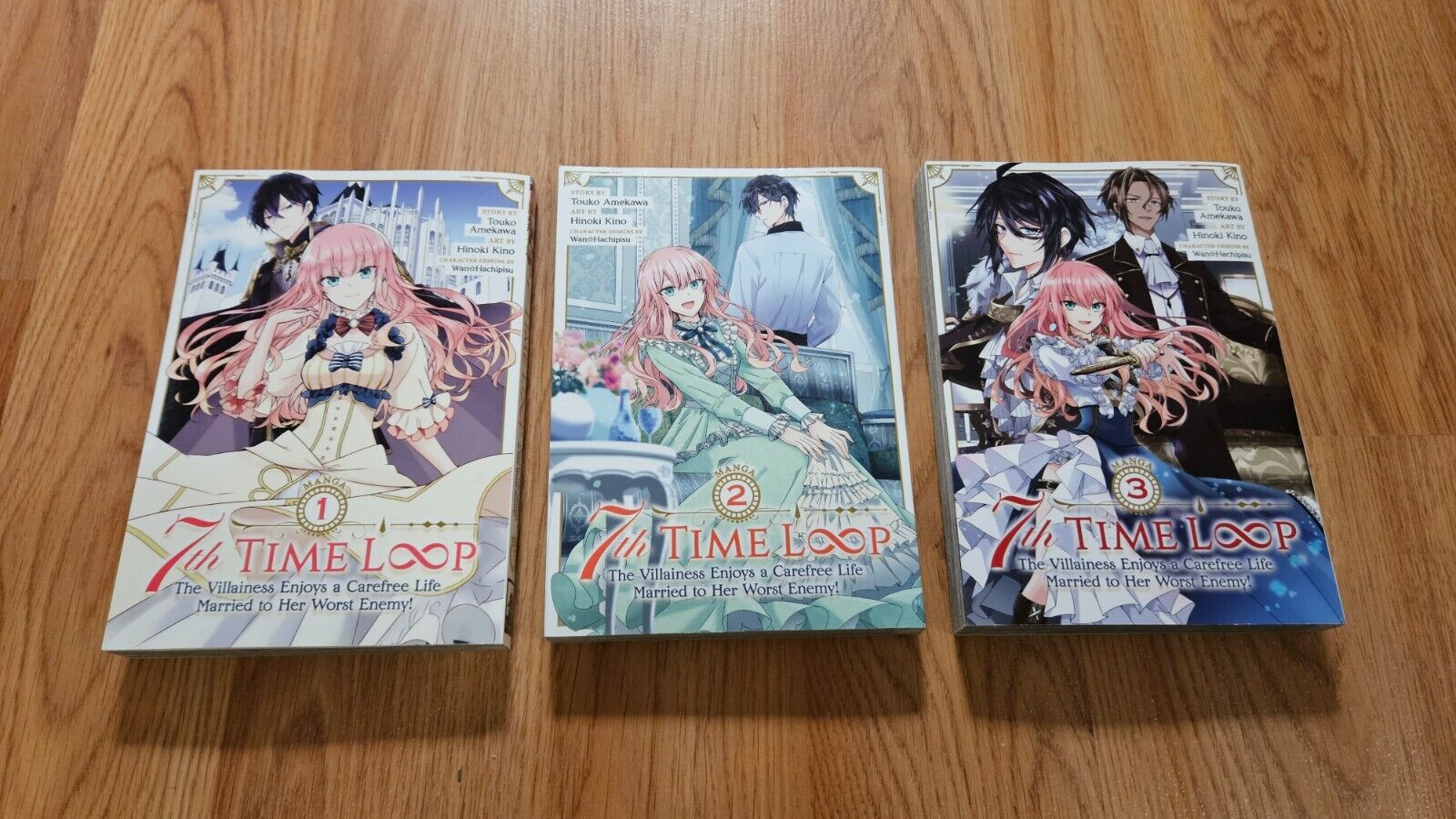 7th Time Loop Manga Volume Vol. 1 2 3 1-3 Touko Amekawa Hinoki Kino Seven Seas