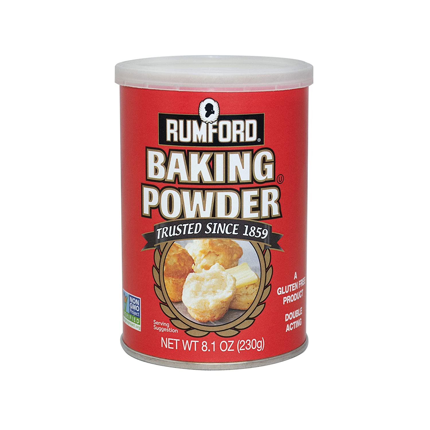 Rumford Double Action Baking Powder 8.1 oz