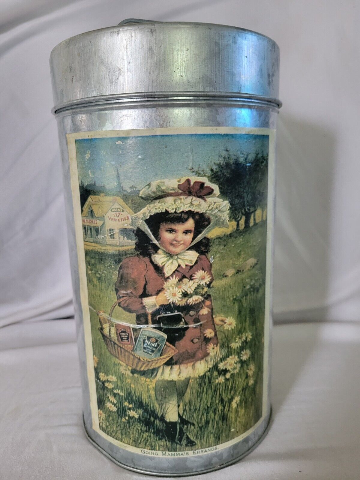 Vintage Heinz Nesting Tin Canister