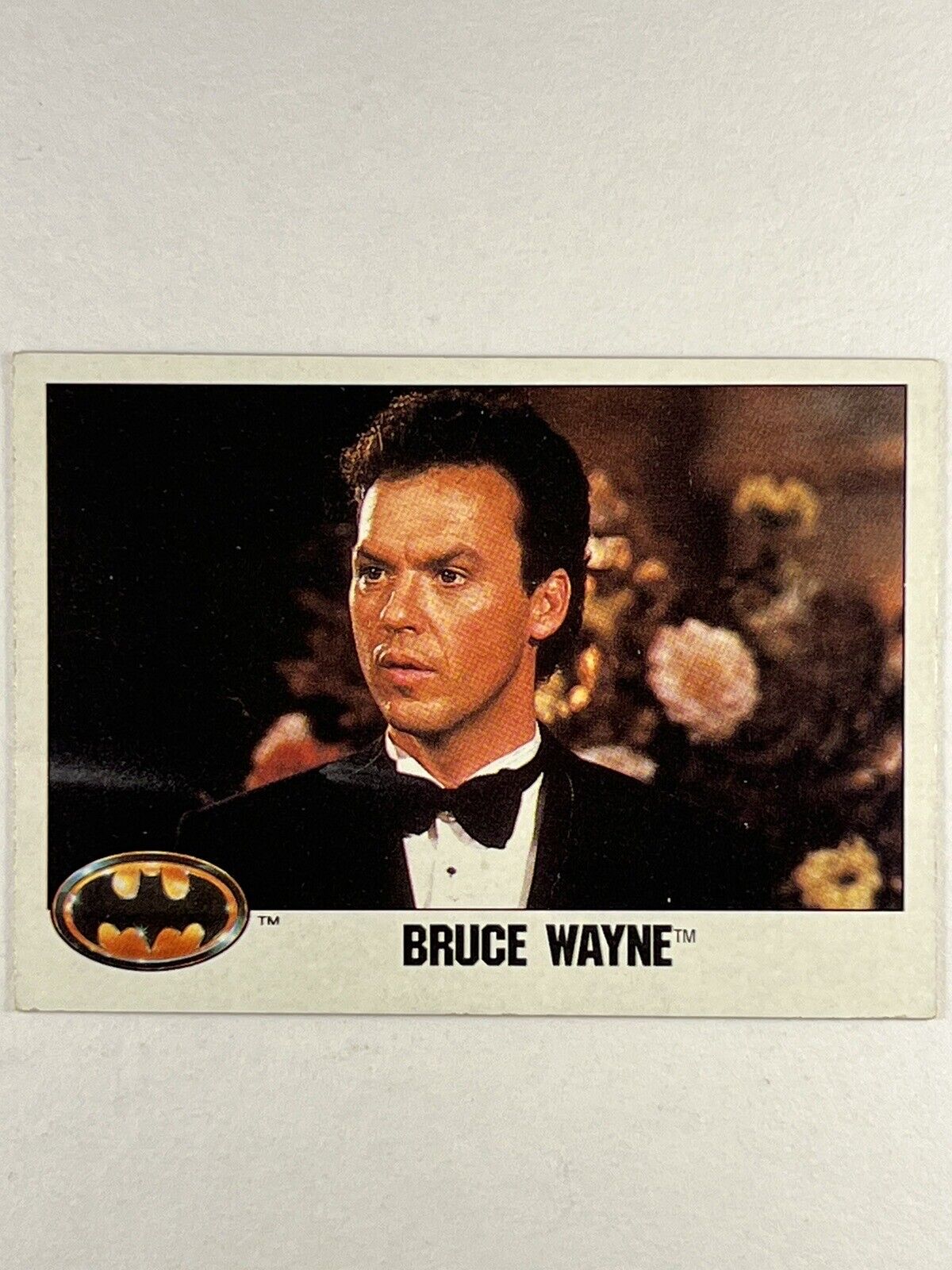 1989 Topps Batman #3 Bruce Wayne