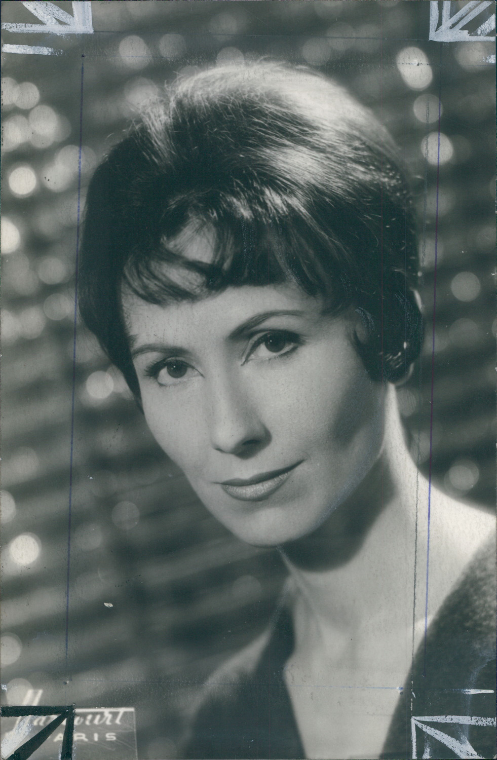 1964 Actress Loleh Bellon, Vintage Silver Print Harcourt Vintage Silver Print