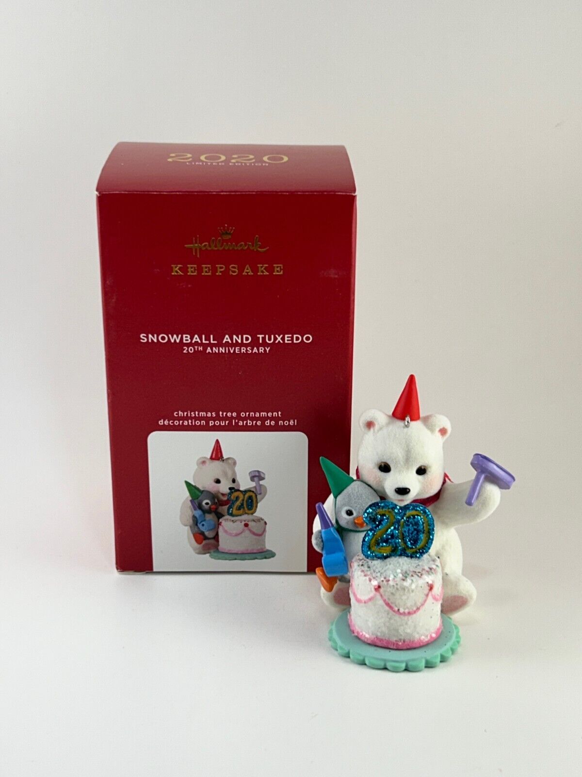 Snowball and Tuxedo 20th Anniversary - 2020 Hallmark Ornament - Limited Edition