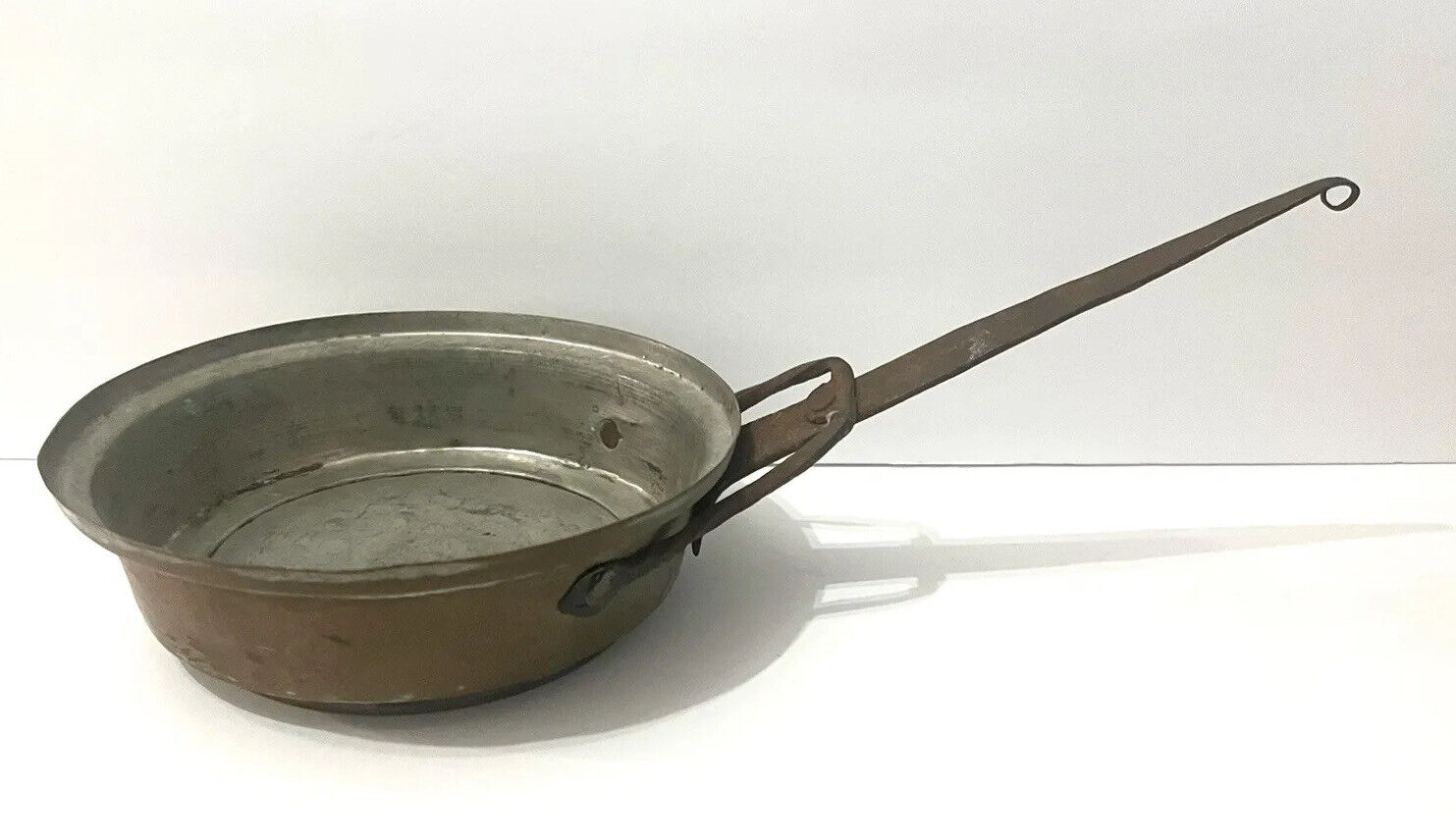 Copper Sauce/Cooking Pan Hand Forged Early Cookware-Antique