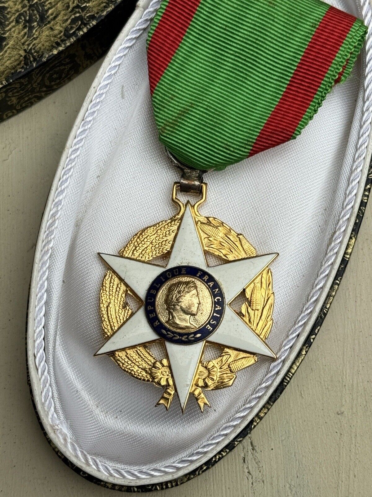 Medal Merit Agricultural 1883 & Republic French & Decoration