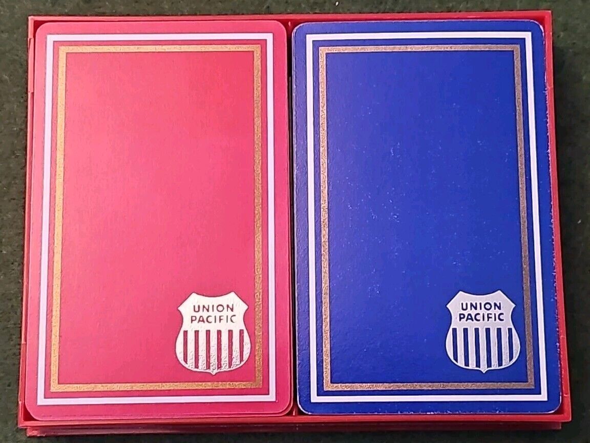 2 Deck Set of Union Pacific Rail Road Playing Cards Gemaco