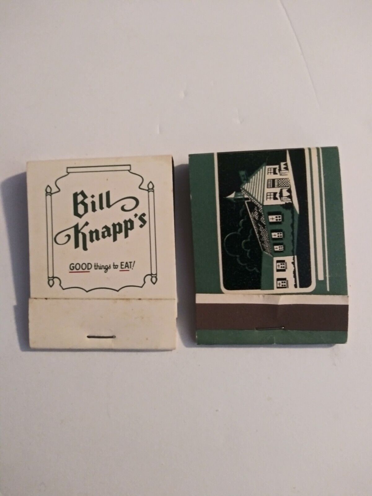 Vintage Matches From Bill Knapp's Ann Arbor Michigan Lot Of 2