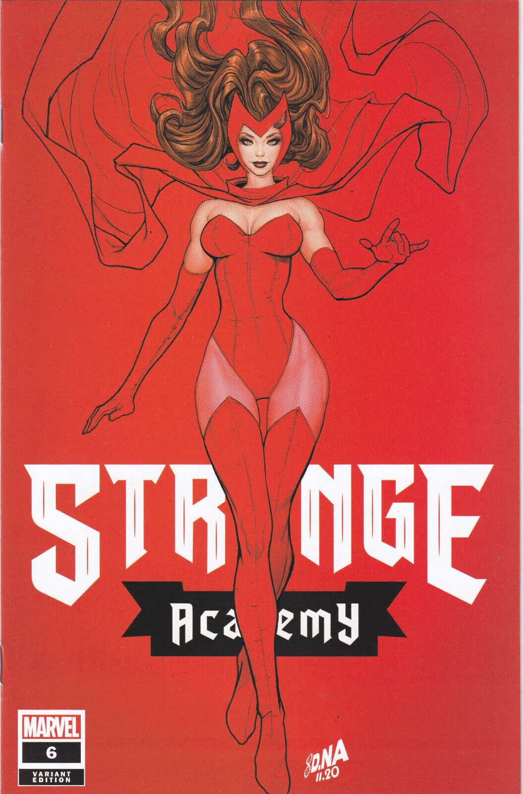 Strange Academy #6 David Nakayama DNA Trade Dress Variant Scarlet Witch (VF/NM)