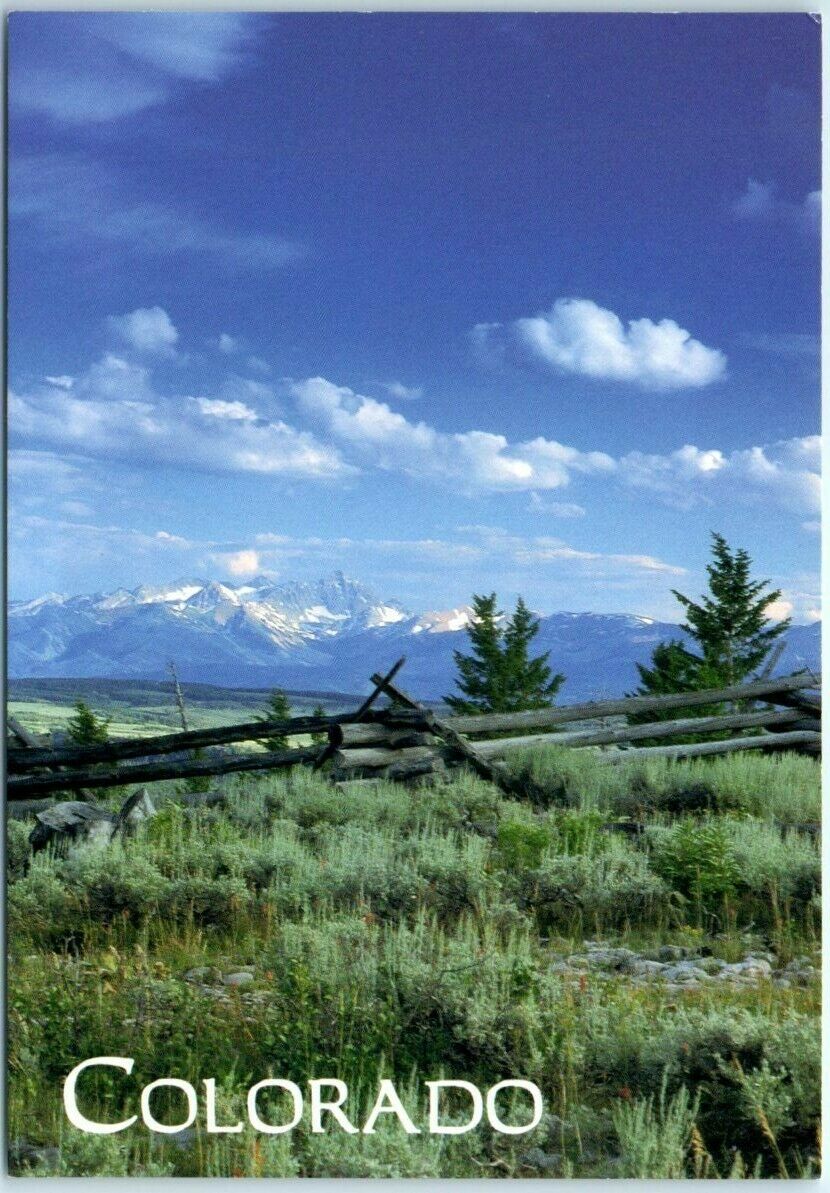 Postcard - Exhilarating, spacious, rugged Colorado