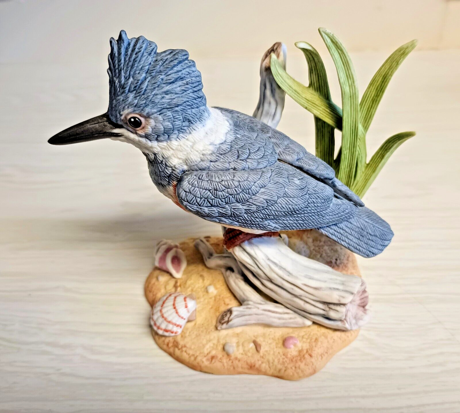 Lenox Female Belted Kingfisher Bird Figurine
