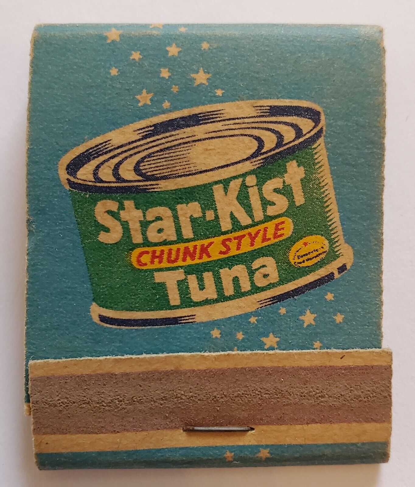 Vintage Star-Kist FULL matchbook; 1950’s; Unused/Unstruck; NOS; 