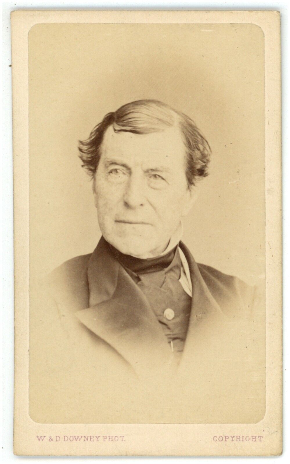 Antique RARE ID'd CDV Circa 1870s Portrait of Lord Chelmsford. Fredrick Thesiger