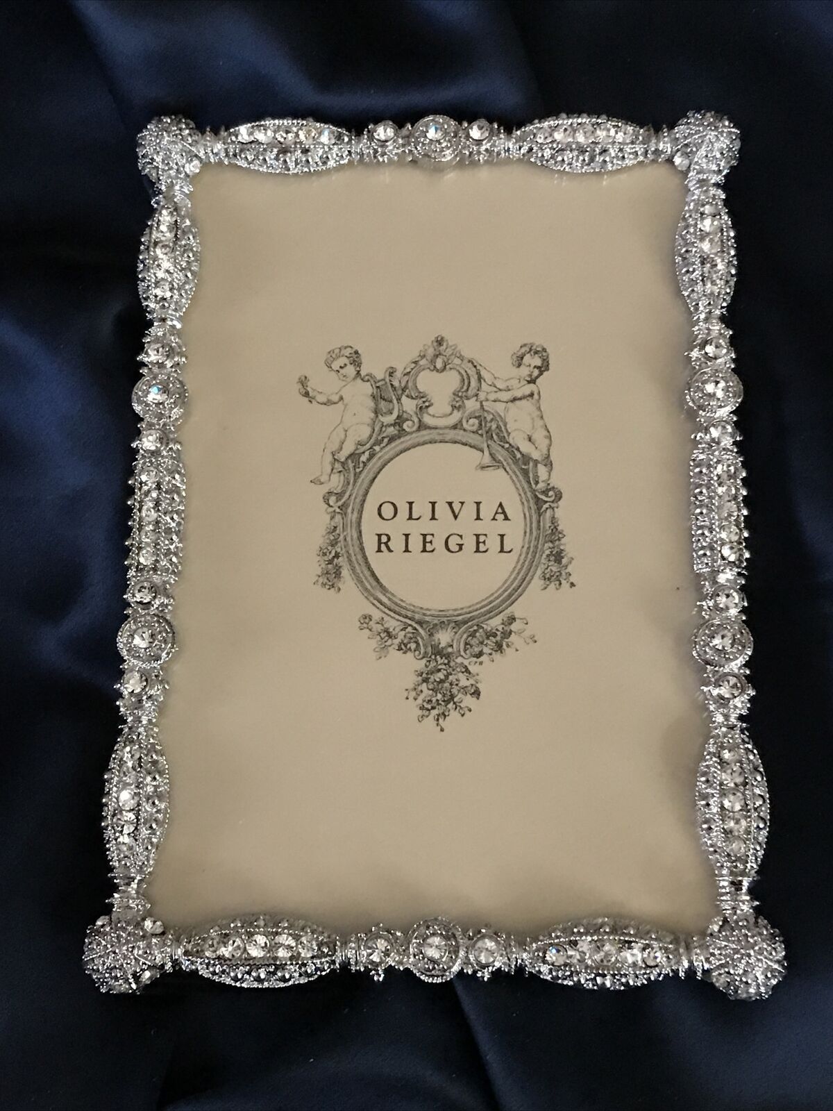 FAB Olivia Riegel RT1641 Crystal Picture Frame 6.25\