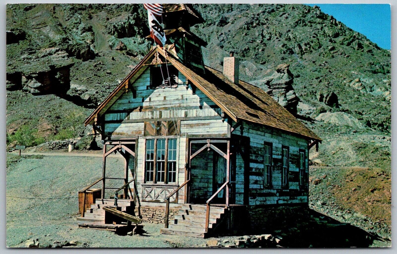 Yermo California 1980s Postcard Calico Ghost Town near Barstow