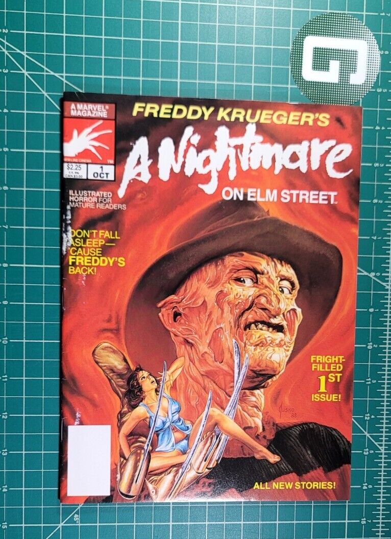 Freddy Krueger's A Nightmare on Elm Street #1 (1989) Classic Horror Marvel FN/VF