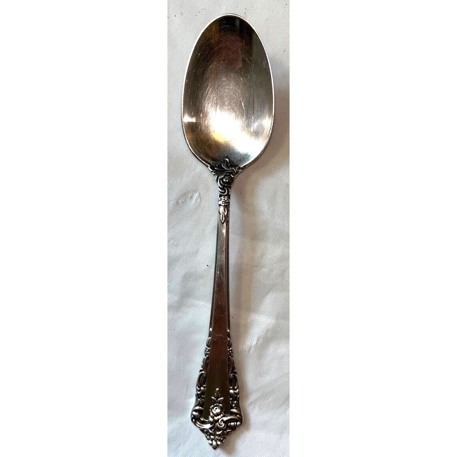Vintage LUNT STERLING Silver Tea Spoon ~ Rondelay pattern ~ 6