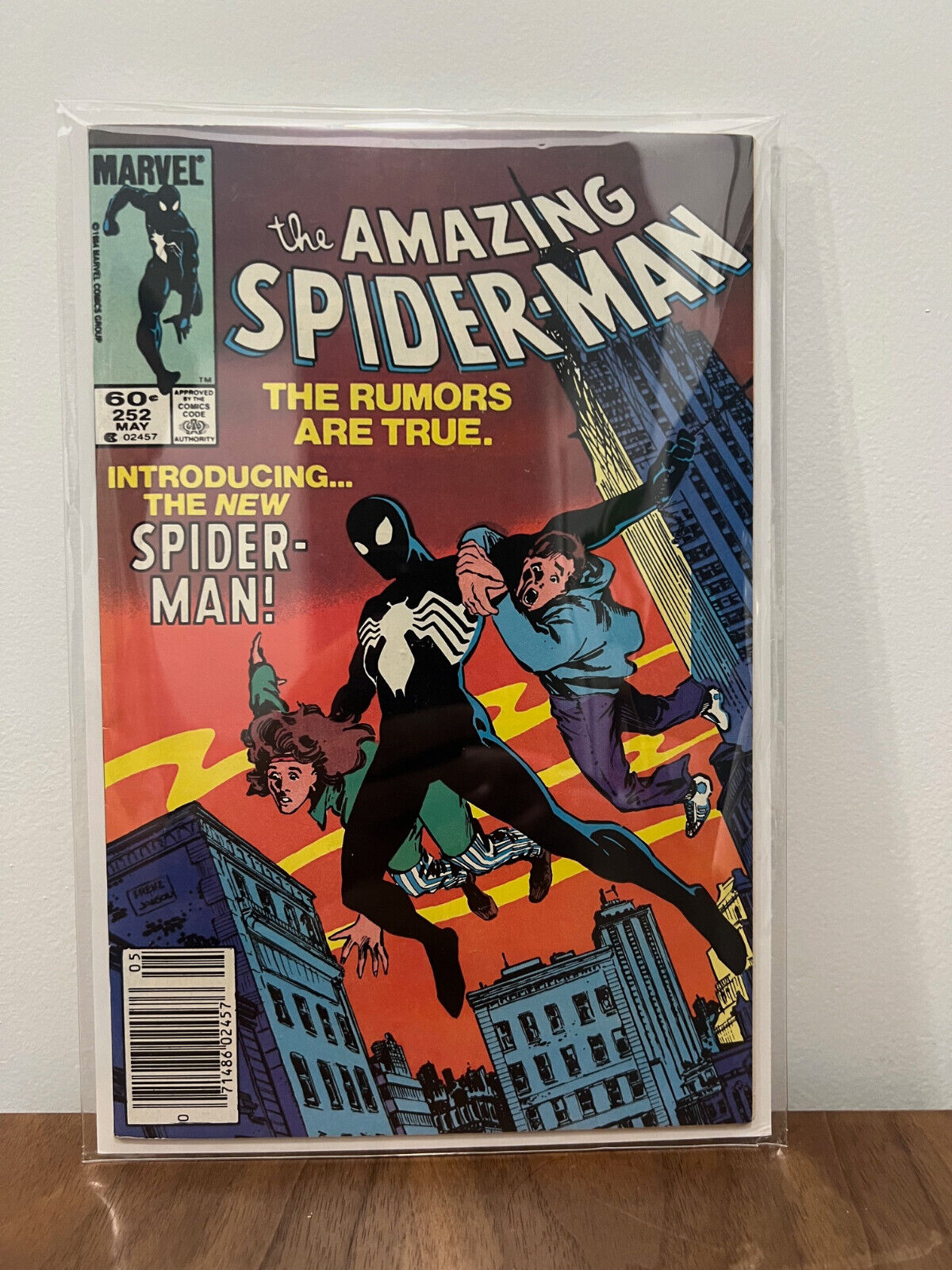 Amazing Spider-man #252 1984 - 1st Appearance of the Black Suit Newsstand
