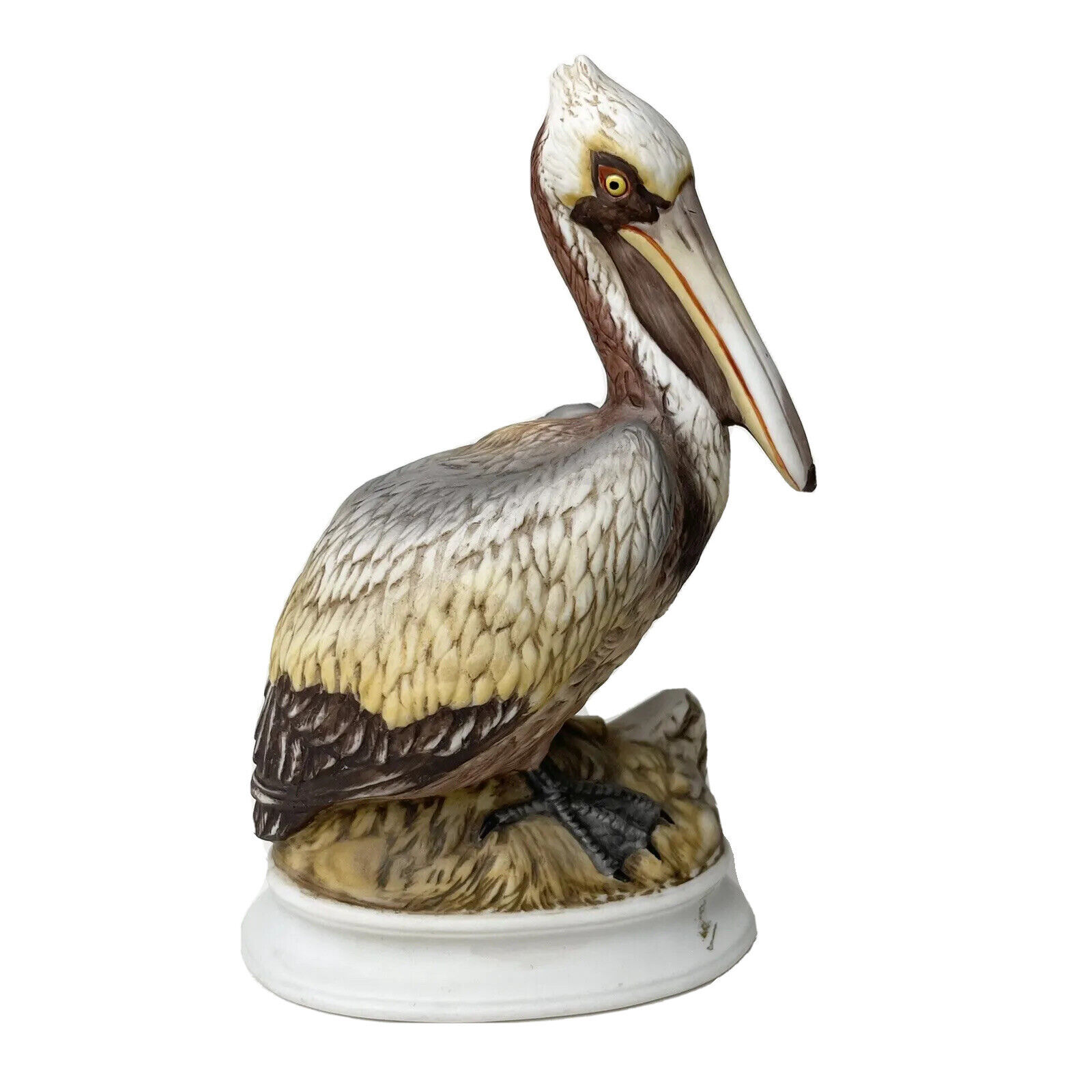 Vintage Ceramic Pelican By Creativa Ceramica Hernando Castelnuovo Design #1210