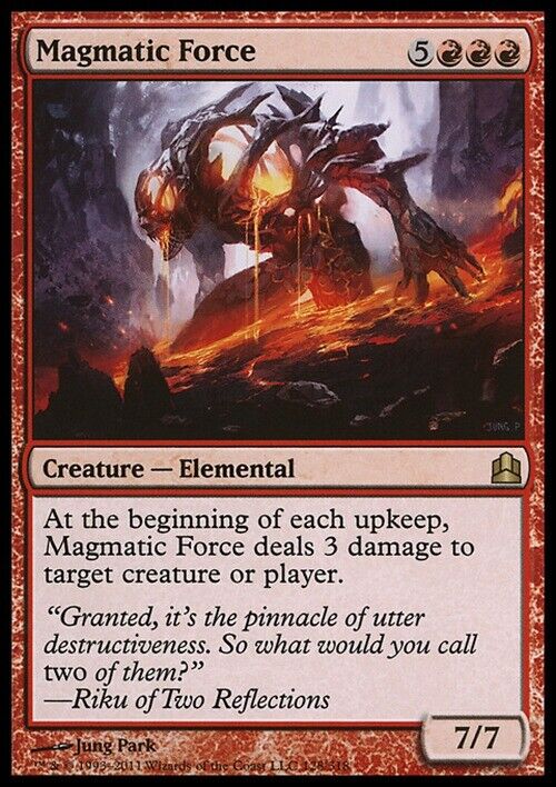 Magmatic Force ~ Commander 2011 [ Excellent ] [ Magic MTG ]