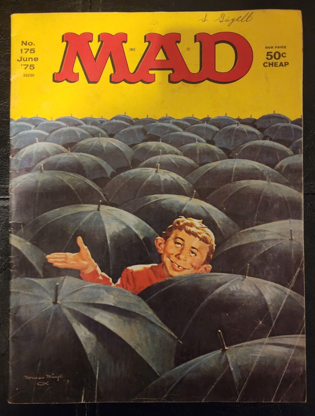 Vintage 1975 Mad Magazine #175 VG Barnaby Jones TV Parody