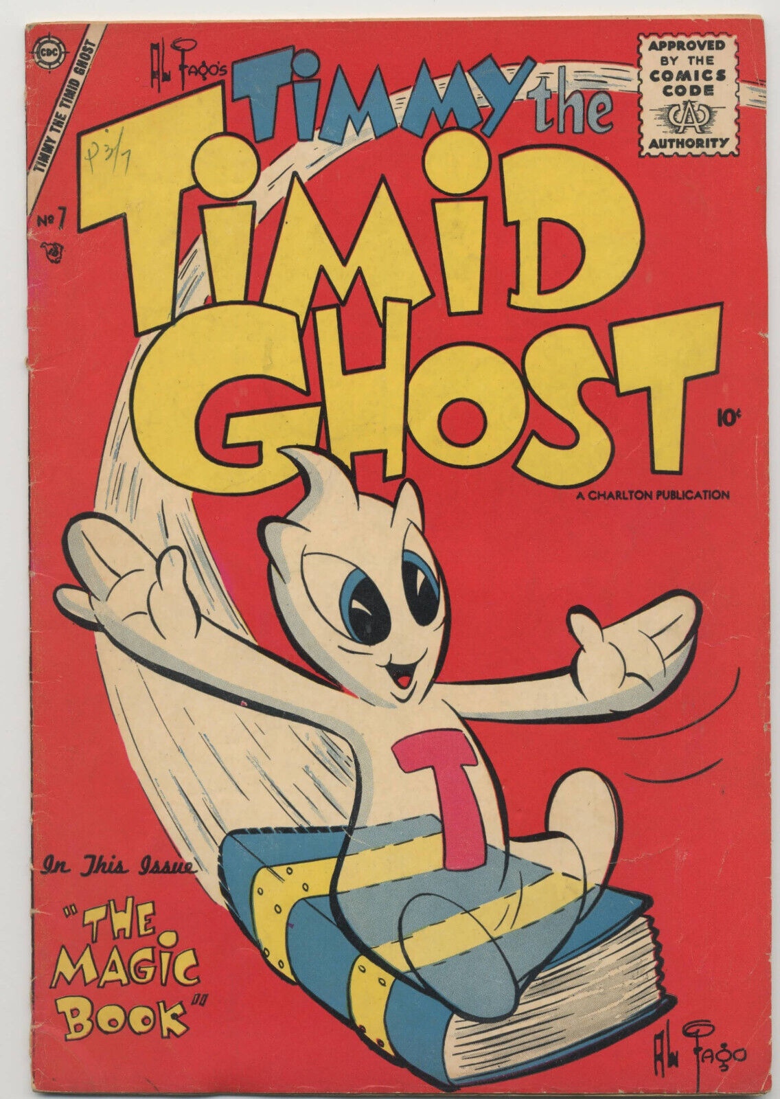 Timmy The Timid Ghost Vol. 1 No. 7, June 1957