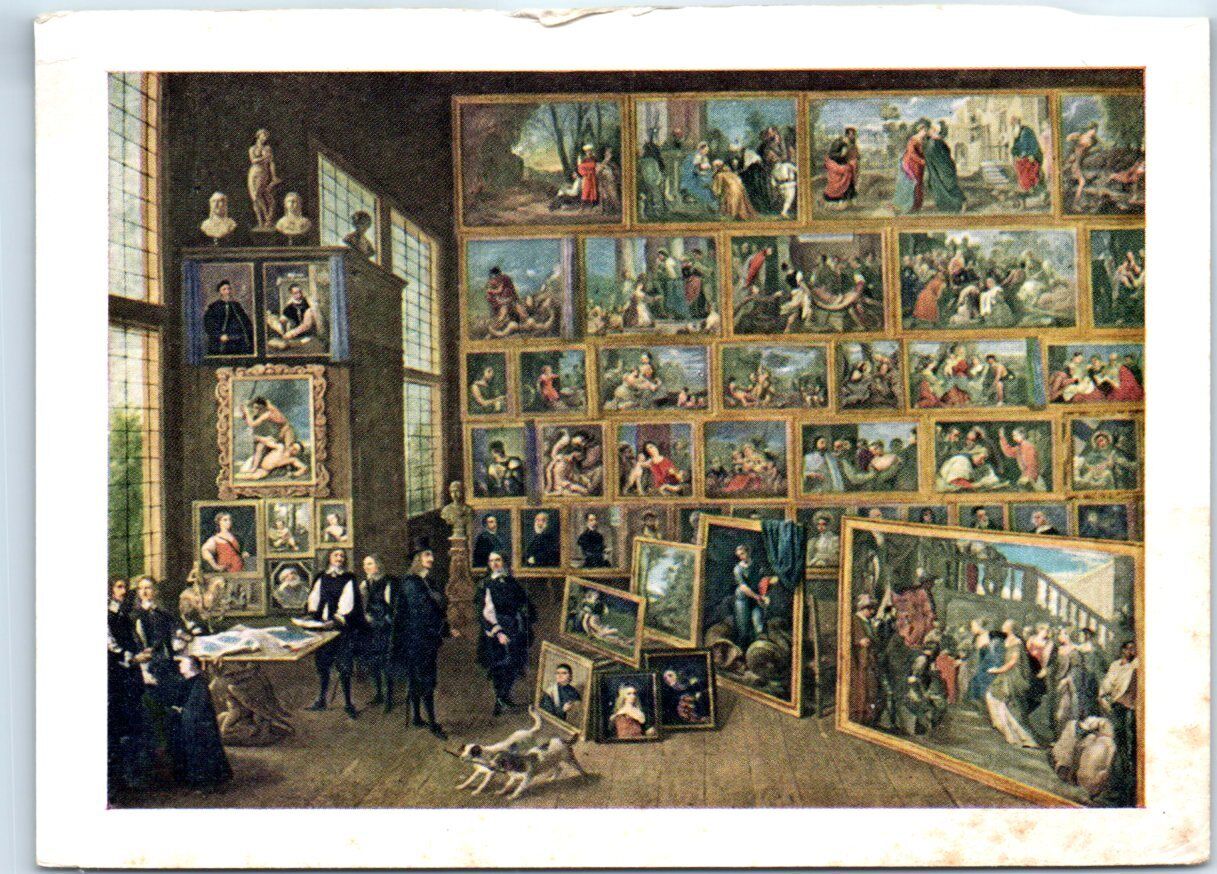 The Archduke Leopold Wilhelm in his Painting Gallery in Brussels by D. Younger