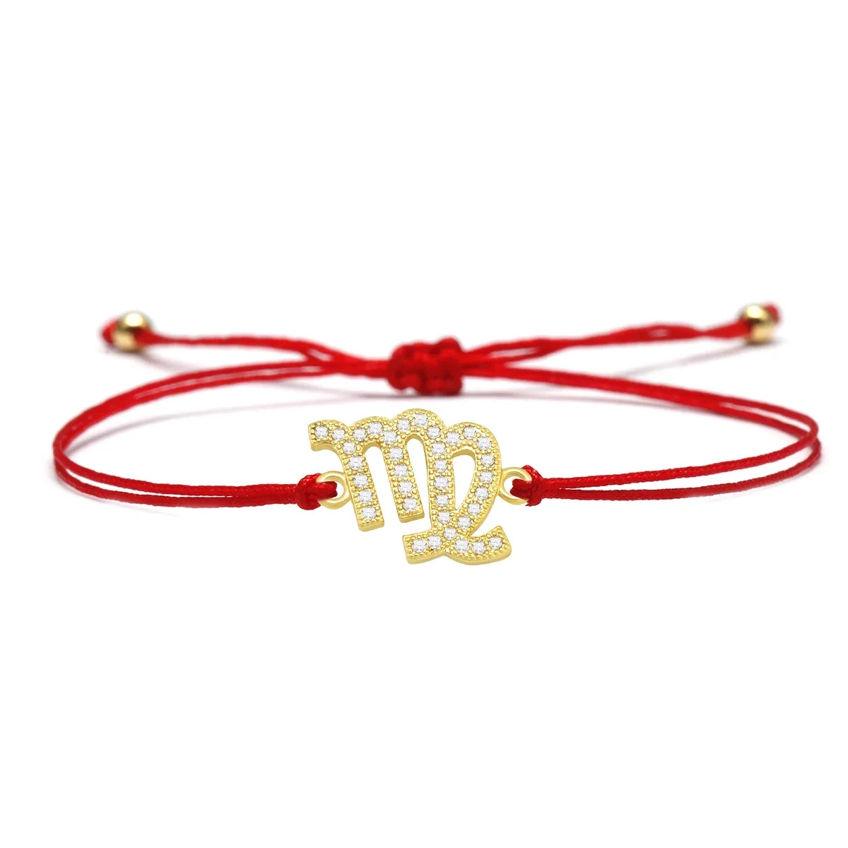 Virgo Zodiac Red String Protection Bracelet