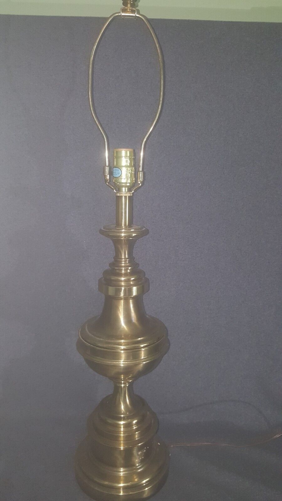 Vintage Stiffel Brass Table Lamp Mid Century 28