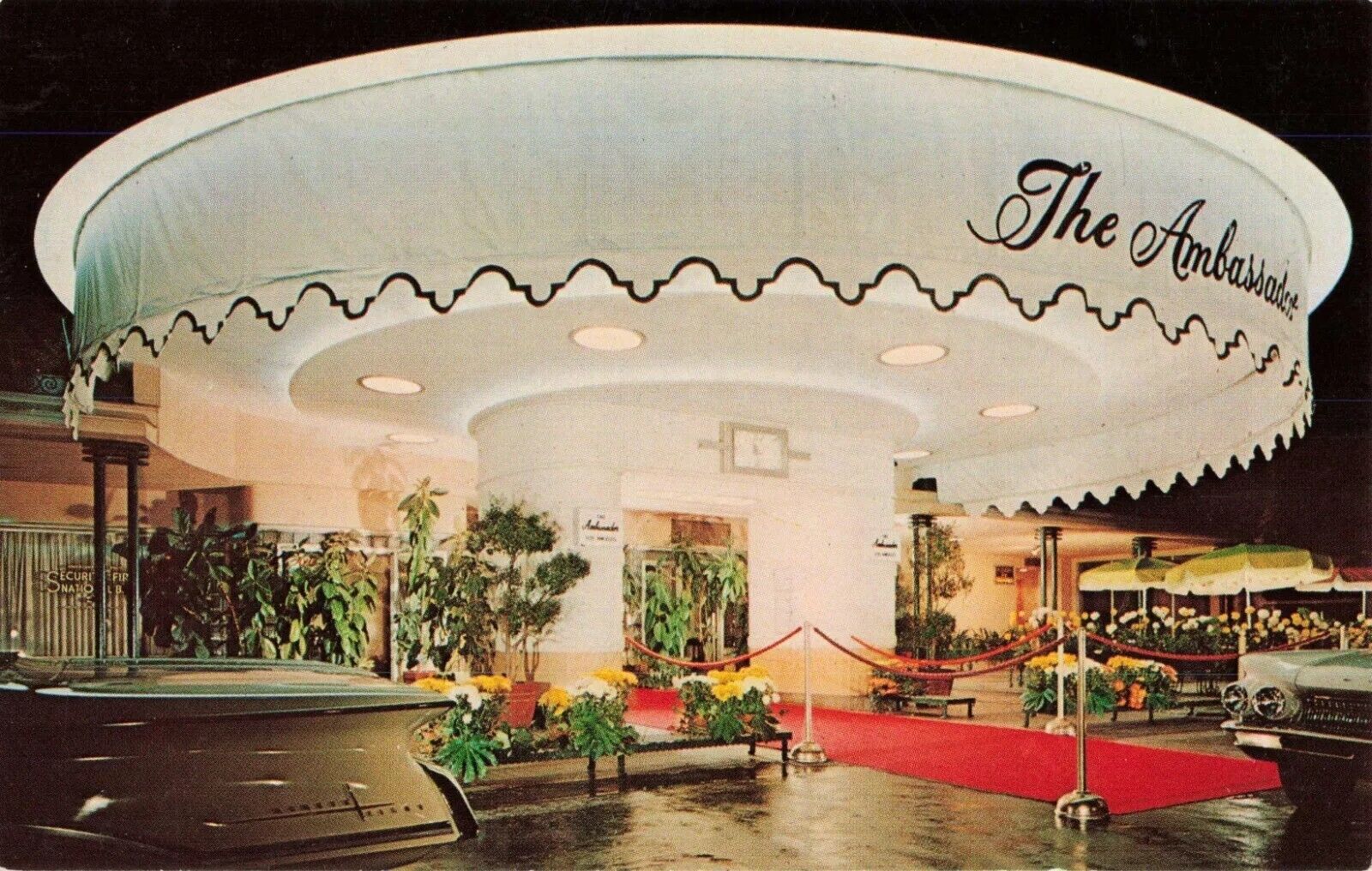 Ambassador Hotel - Los Angeles California CA - Postcard