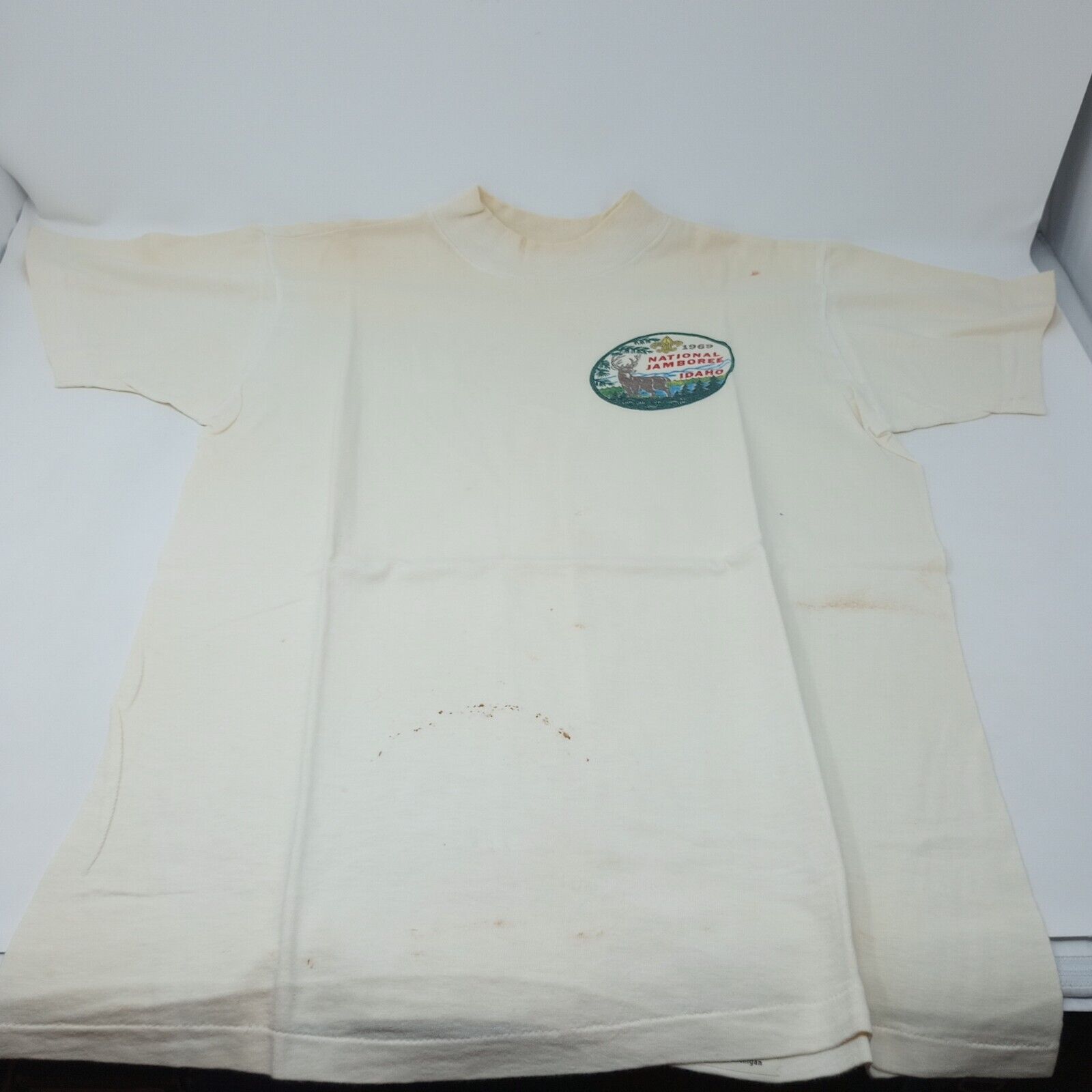 Vintage 1969 Boy Scouts Of America BSA National Jamboree T-Shirt