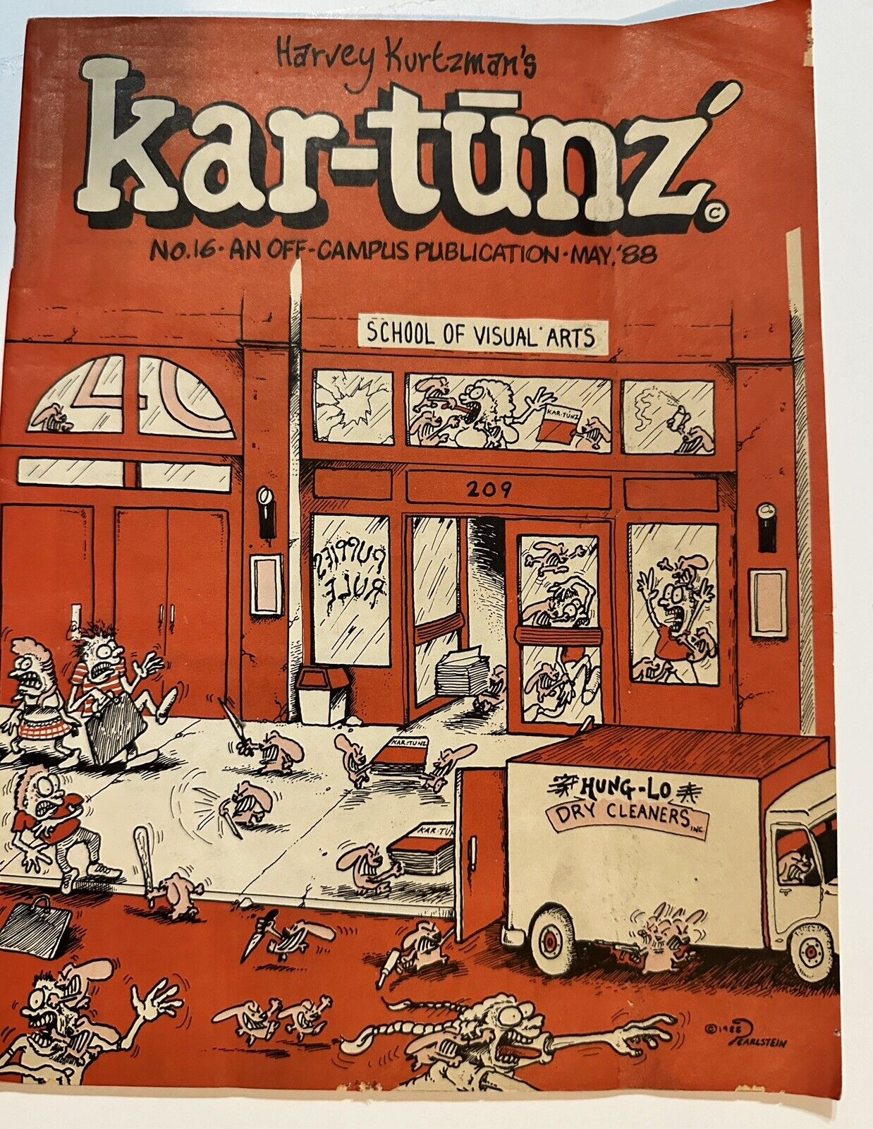 Harvey Kurtzman’s Kar-Tunz Comic Magazine No 16 May 1988 RARE